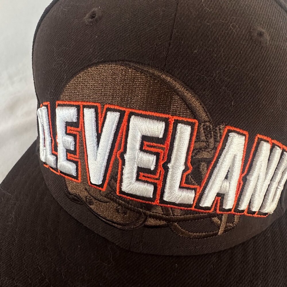 Cleveland Browns Hat - Size 7 1/2 - Picture 6 of 14